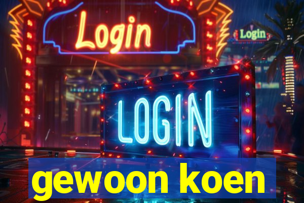 gewoon koen