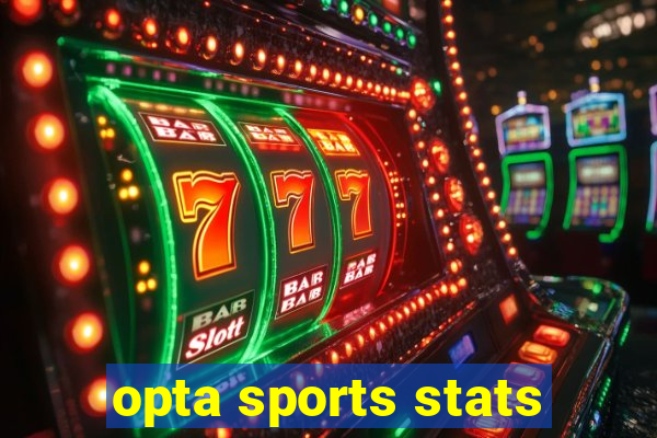 opta sports stats