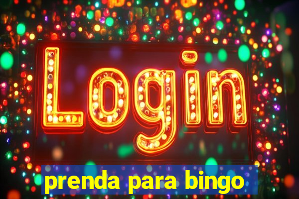 prenda para bingo