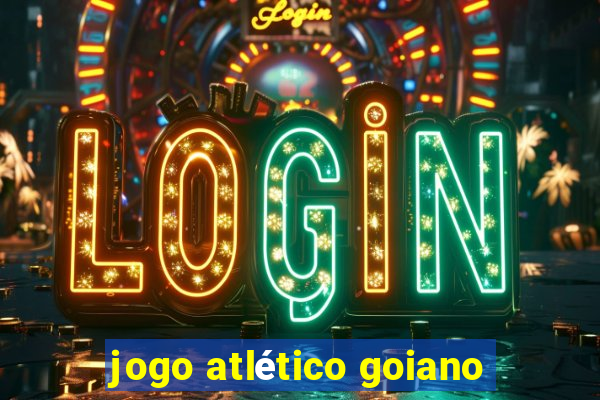 jogo atlético goiano