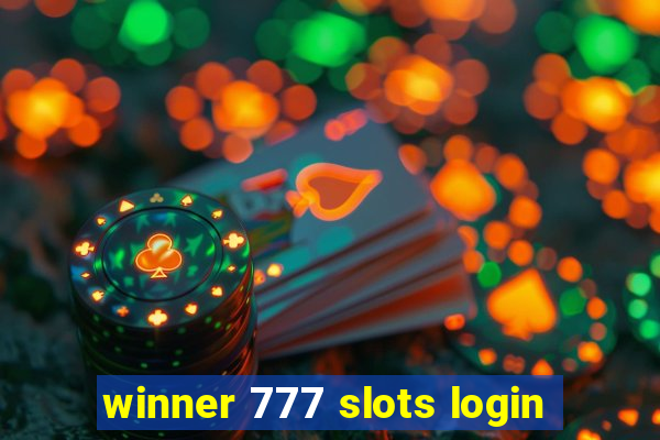 winner 777 slots login