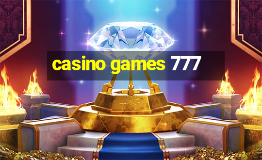 casino games 777