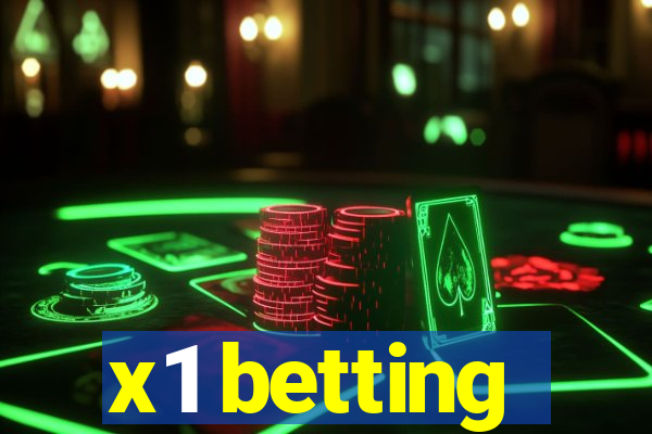 x1 betting