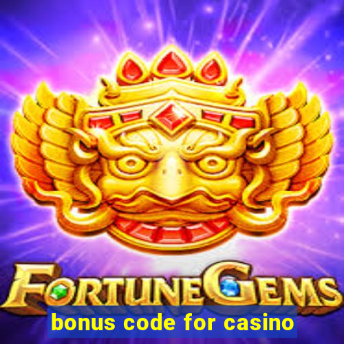 bonus code for casino