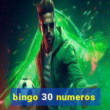 bingo 30 numeros