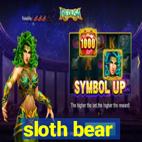 sloth bear