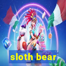 sloth bear