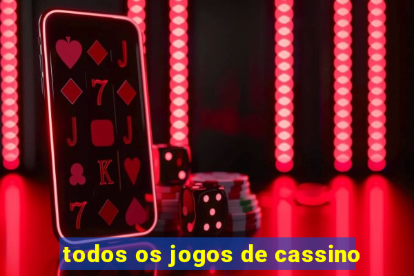 todos os jogos de cassino