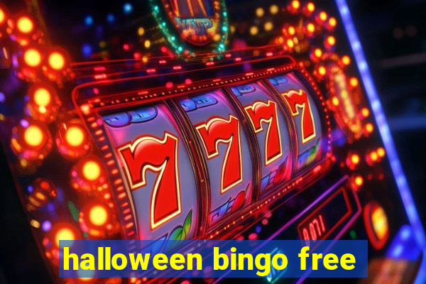 halloween bingo free