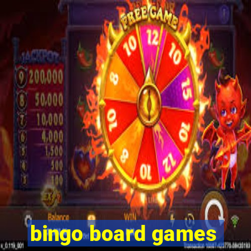 bingo board games