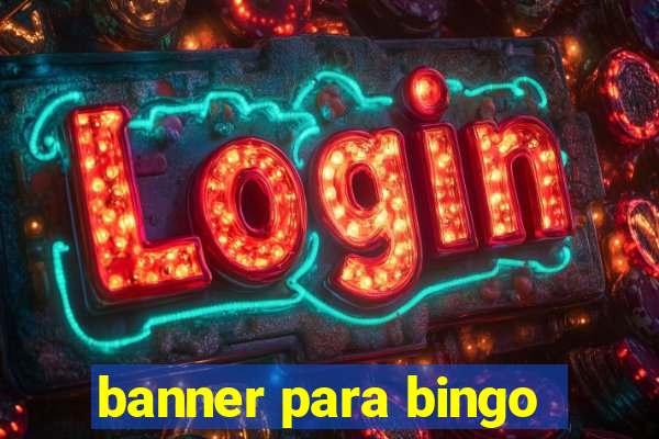 banner para bingo