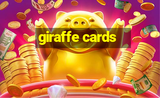 giraffe cards