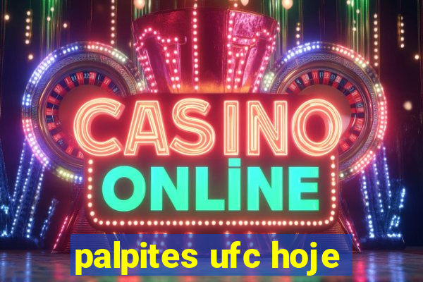 palpites ufc hoje