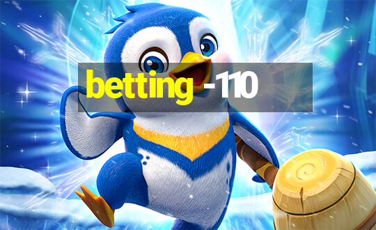 betting -110