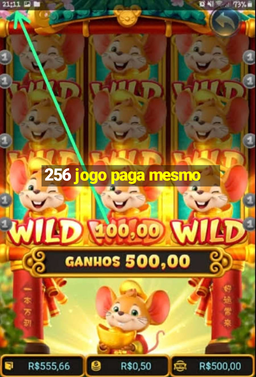 256 jogo paga mesmo