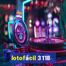 lotofácil 3118