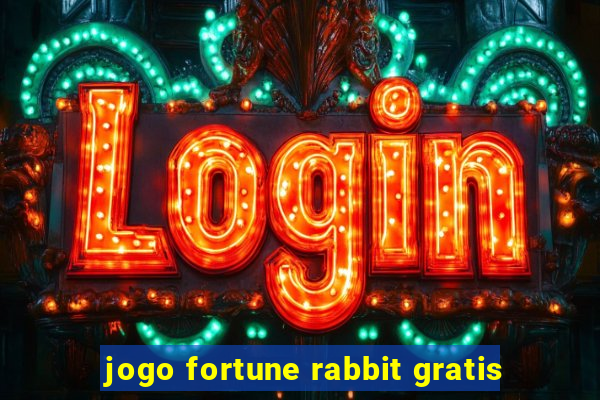 jogo fortune rabbit gratis