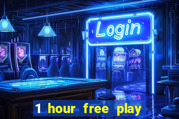 1 hour free play casino uk