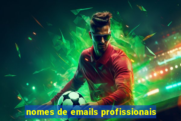 nomes de emails profissionais