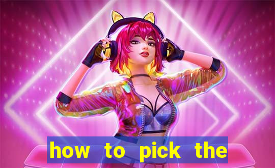 how to pick the right slot machine to win