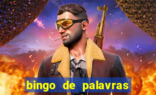 bingo de palavras para o 4 ano