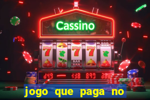 jogo que paga no pix sem depositar