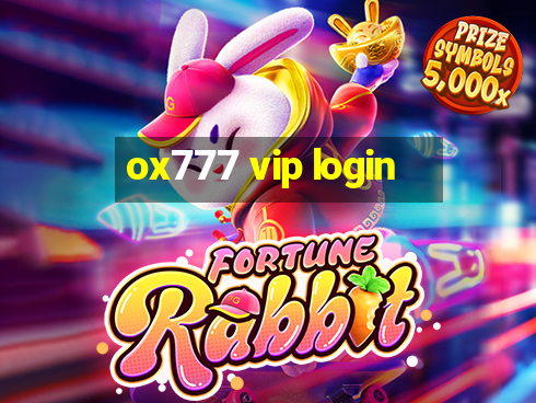 ox777 vip login