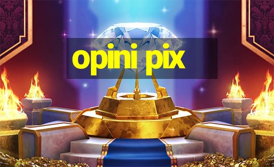 opini pix