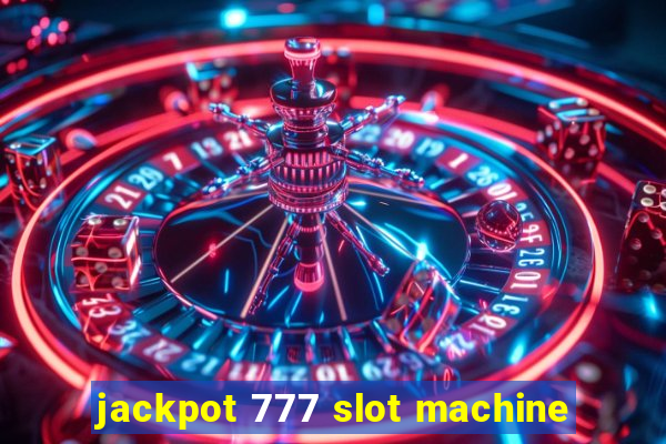 jackpot 777 slot machine