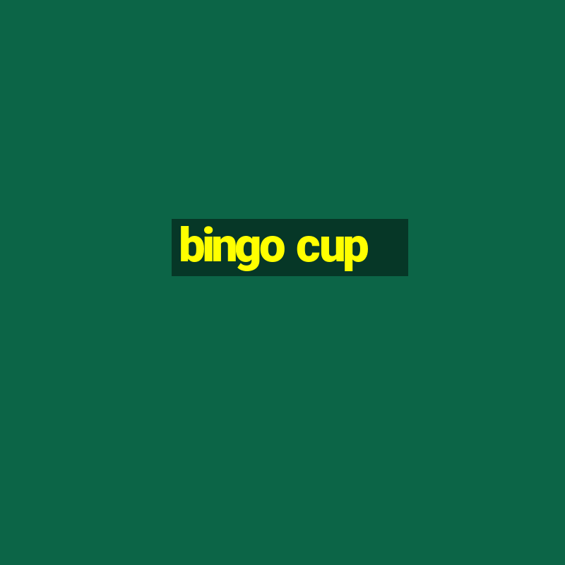 bingo cup