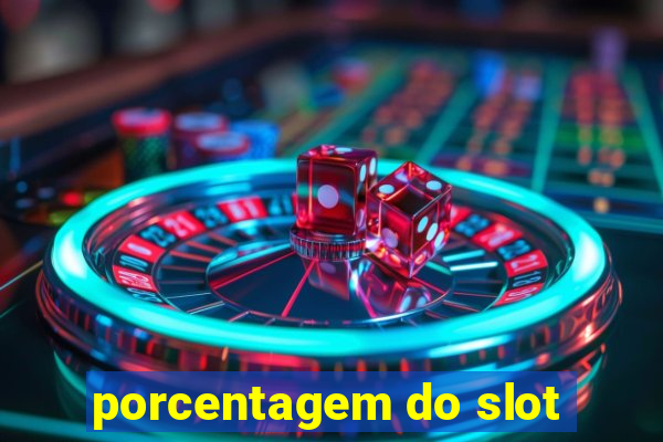 porcentagem do slot