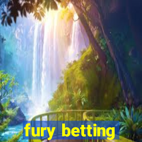 fury betting