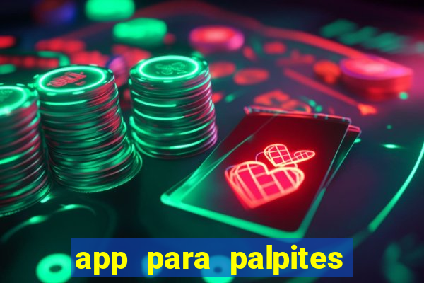 app para palpites de jogos