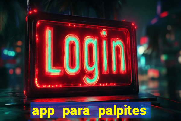 app para palpites de jogos