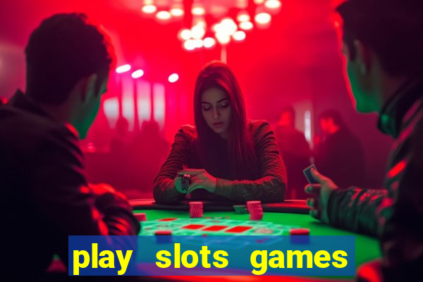 play slots games for free