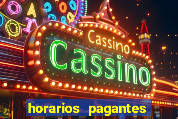 horarios pagantes fortune tiger noite