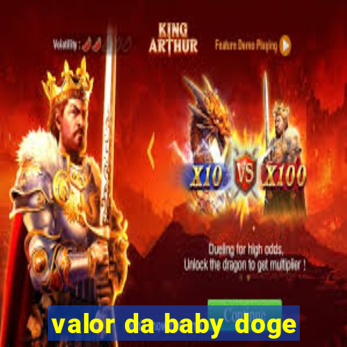 valor da baby doge