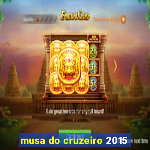 musa do cruzeiro 2015