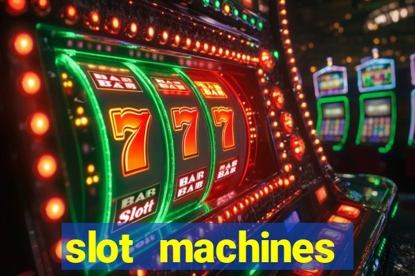 slot machines online gambling