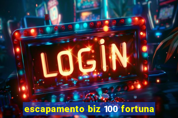 escapamento biz 100 fortuna