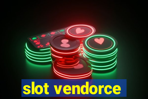 slot vendorce