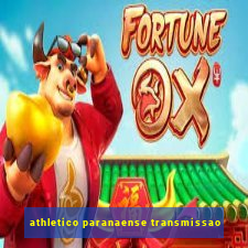 athletico paranaense transmissao