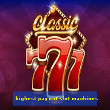 highest payout slot machines