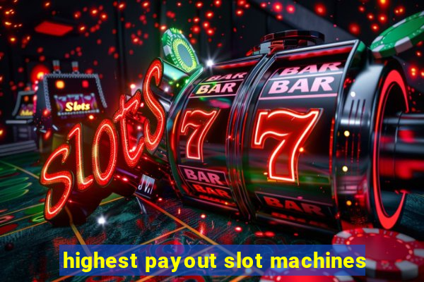 highest payout slot machines