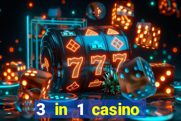 3 in 1 casino game table