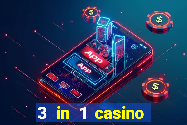 3 in 1 casino game table