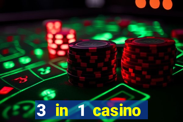 3 in 1 casino game table