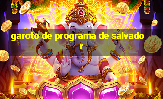 garoto de programa de salvador