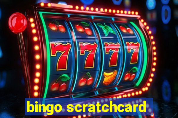 bingo scratchcard