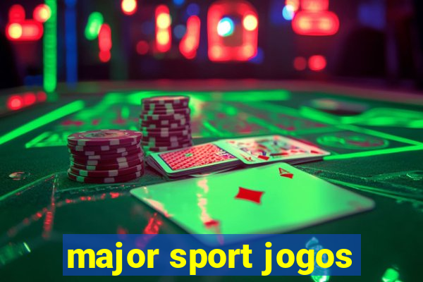 major sport jogos